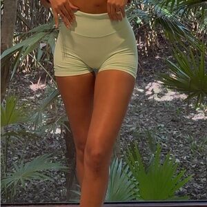 Light Blue Gym Shorts